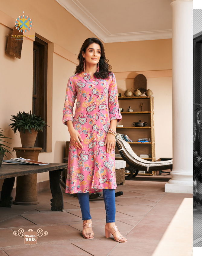 Lifestyle Vol 1 By Diya Trends Printed Kurtis Catalog
